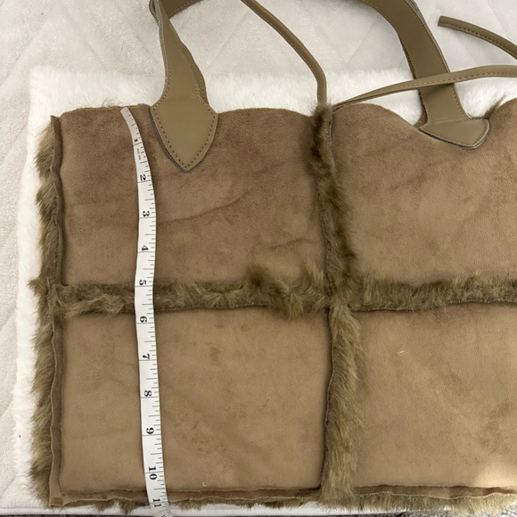Dennis Basso Vegan Suede Tote - Picture 12 of 13